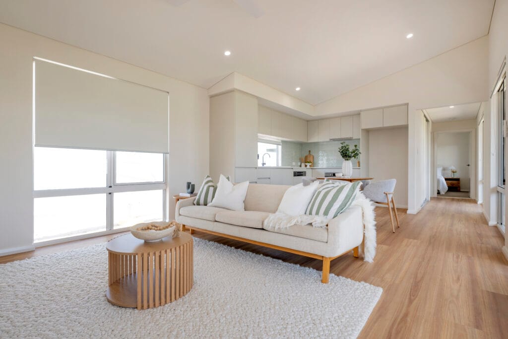 The Donnelly is a one-bedroom granny flat available for immediate sale