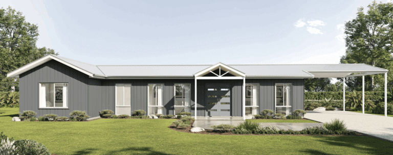 The Sandfire design modular home by TR Homes