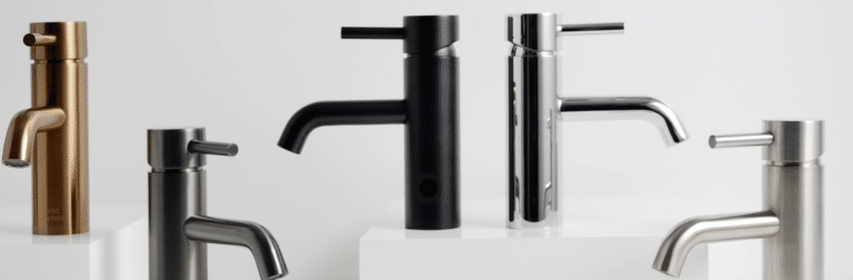 Alder Tapware mixer taps in various finishes