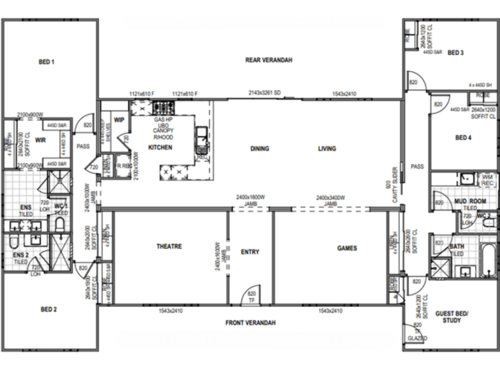 Customised Grange home design