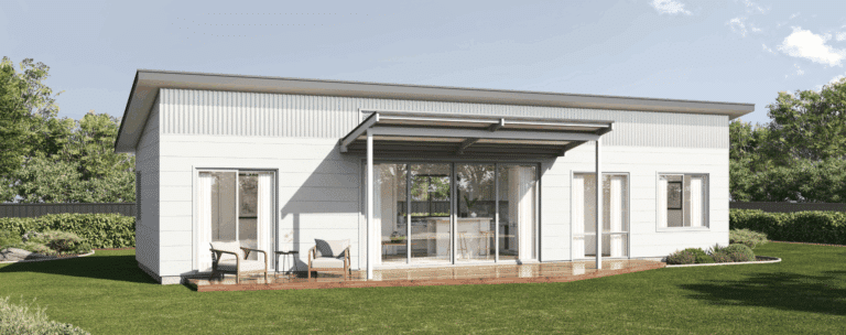 The Chidlow 2x2 modular granny flat by TR Homes