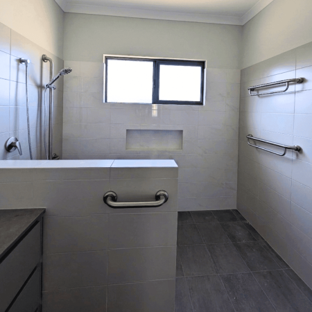 Accessible home features in the bathroom