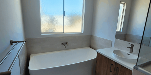 The Sandfire modular home by TR Homes - bathroom