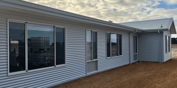 The Sandfire modular home by TR Homes - front