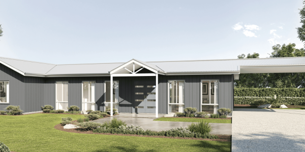 The Sandfire design modular home by TR Homes