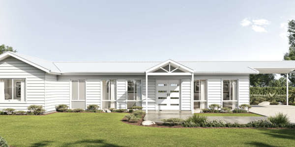 The Sandfire design modular home by TR Homes