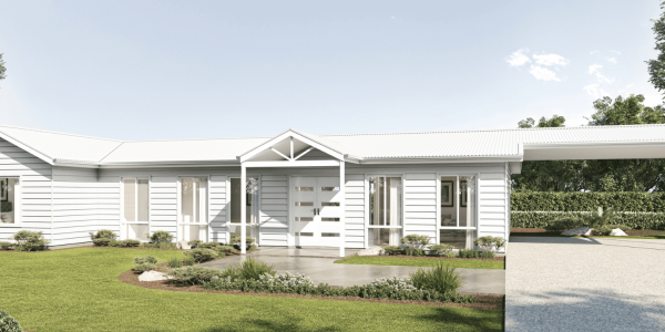 The Sandfire design modular home by TR Homes