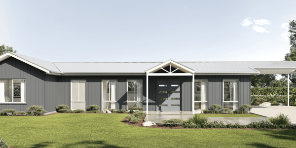 The Sandfire design modular home by TR Homes